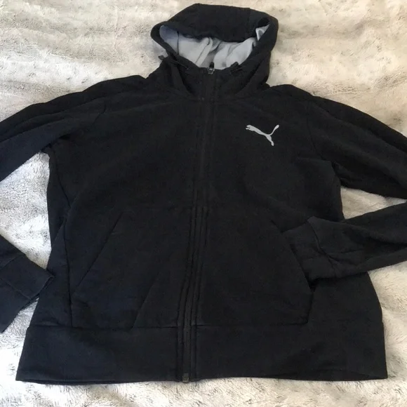 Puma zip up sweatshirt cheap